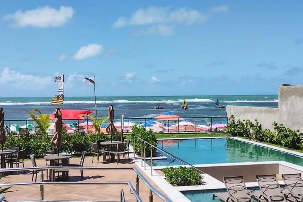Апартаменты Flat De Luxo Beira-Mar Em Порту-де-Галиньяш Экстерьер фото