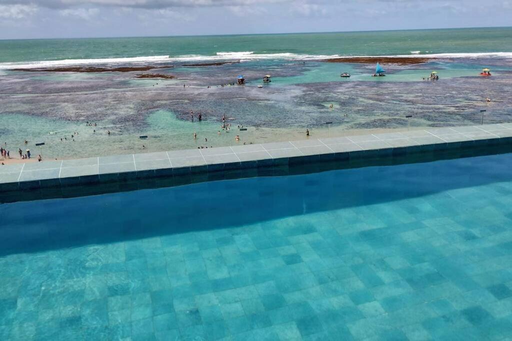 Апартаменты Flat De Luxo Beira-Mar Em Порту-де-Галиньяш Экстерьер фото
