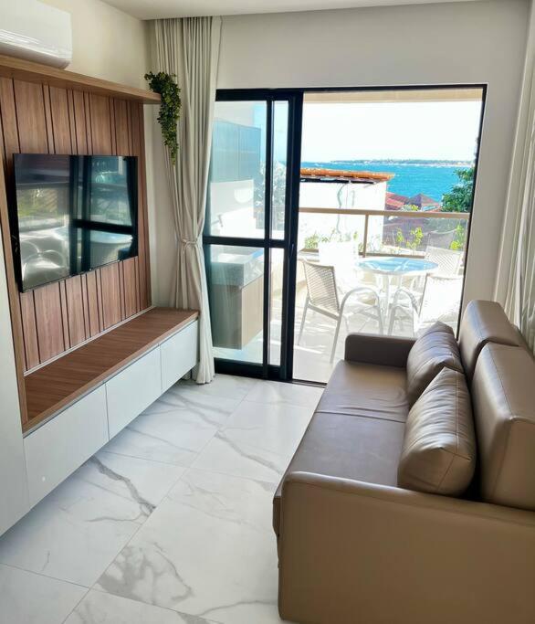 Апартаменты Flat De Luxo Beira-Mar Em Порту-де-Галиньяш Экстерьер фото