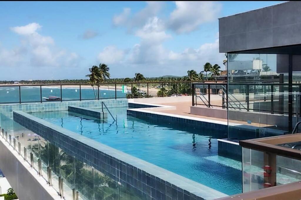 Апартаменты Flat De Luxo Beira-Mar Em Порту-де-Галиньяш Экстерьер фото